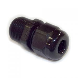 STRAIN RELIEF CORD CONN,3/8"