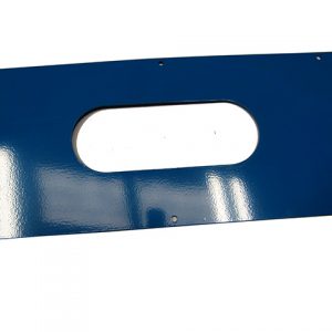 PLATE,COVER LED CONVERSION,6 3/8"X14",14GA