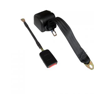 SEAT BELT,RETRACTABLE,W/ 12" CABLE BUCKLE