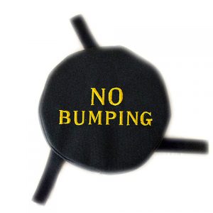 PAD, STEERING,  W/ LOGO "NO BUMPING"